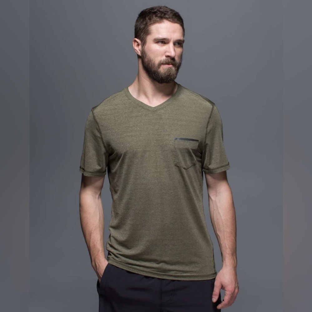 Lululemon Up Front Short Sleeve V